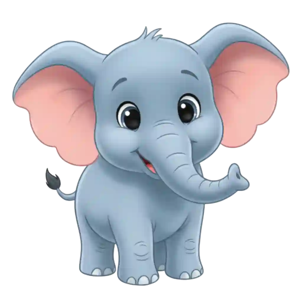 E for Elephant - English Alphabet Class 1
