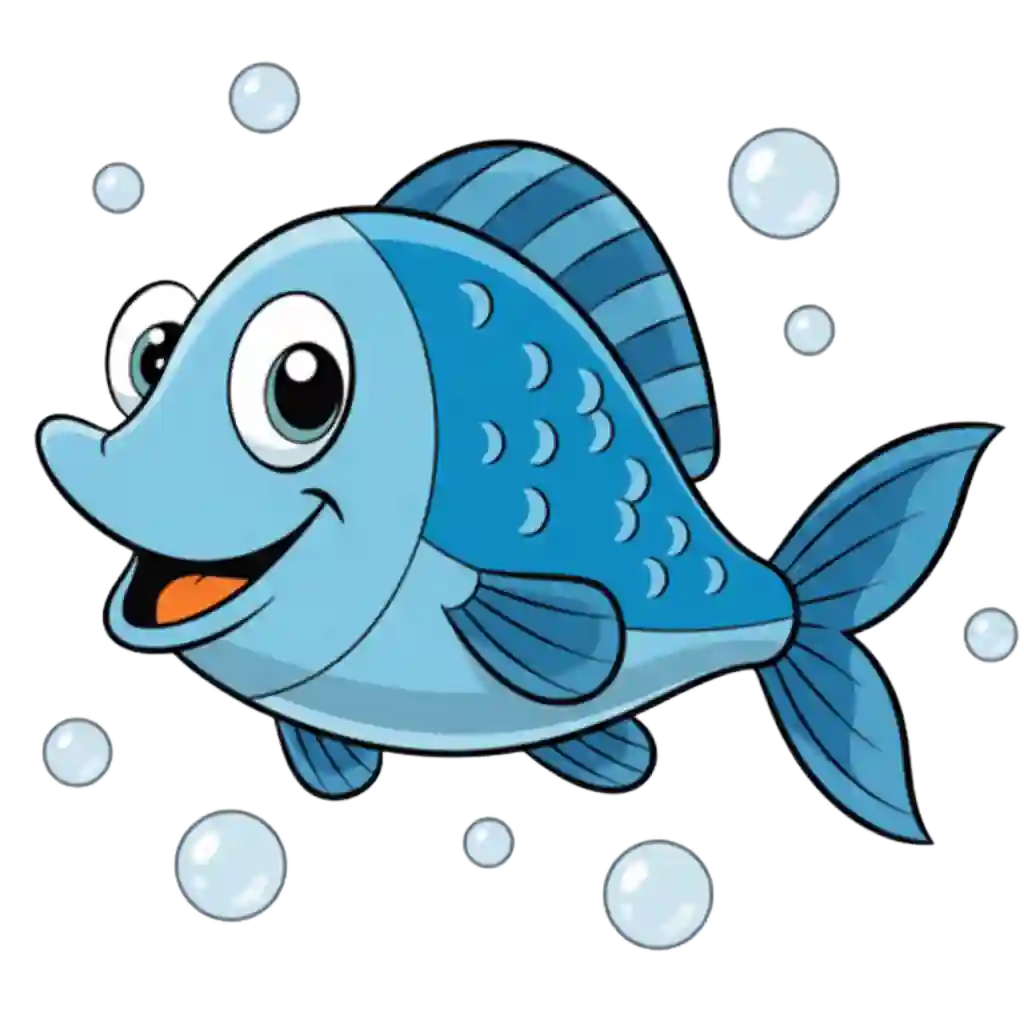 F for Fish - English Alphabet Class 1