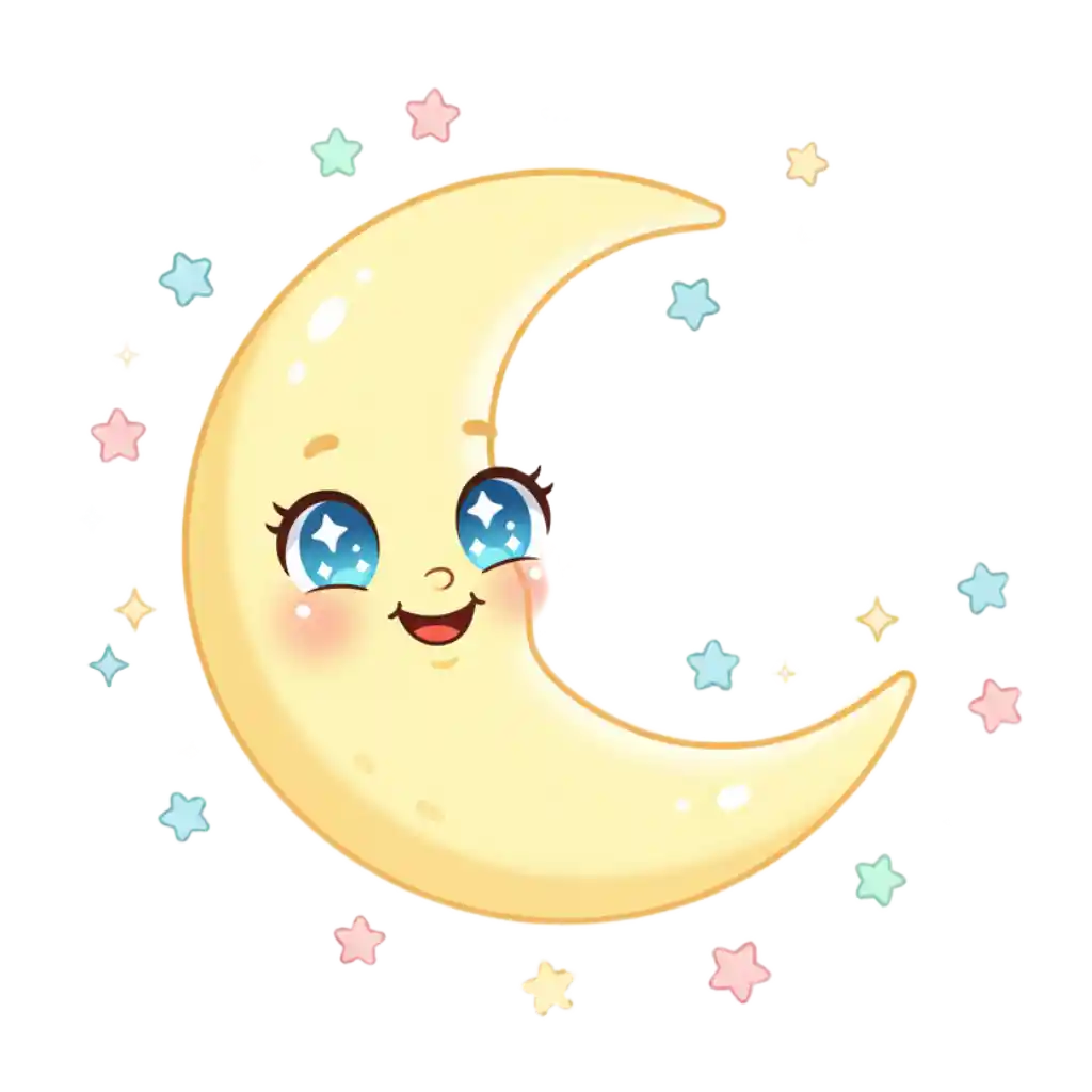 M for Moon - English Alphabet Class 1