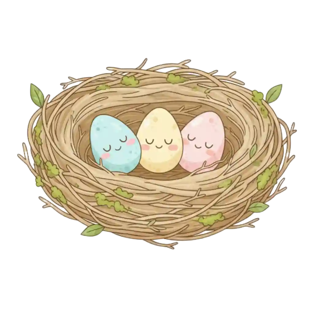 N for Nest - English Alphabet Class 1