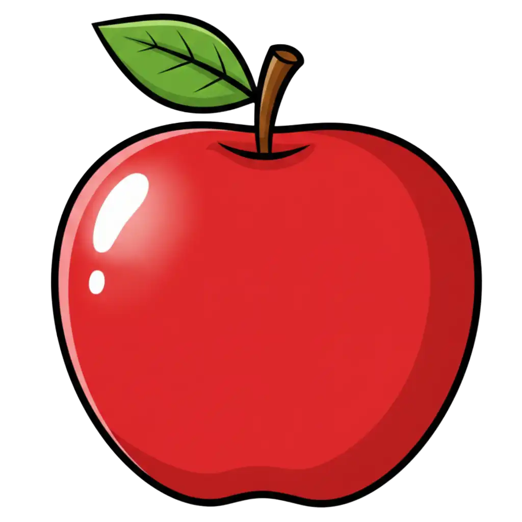 single apple Fruit