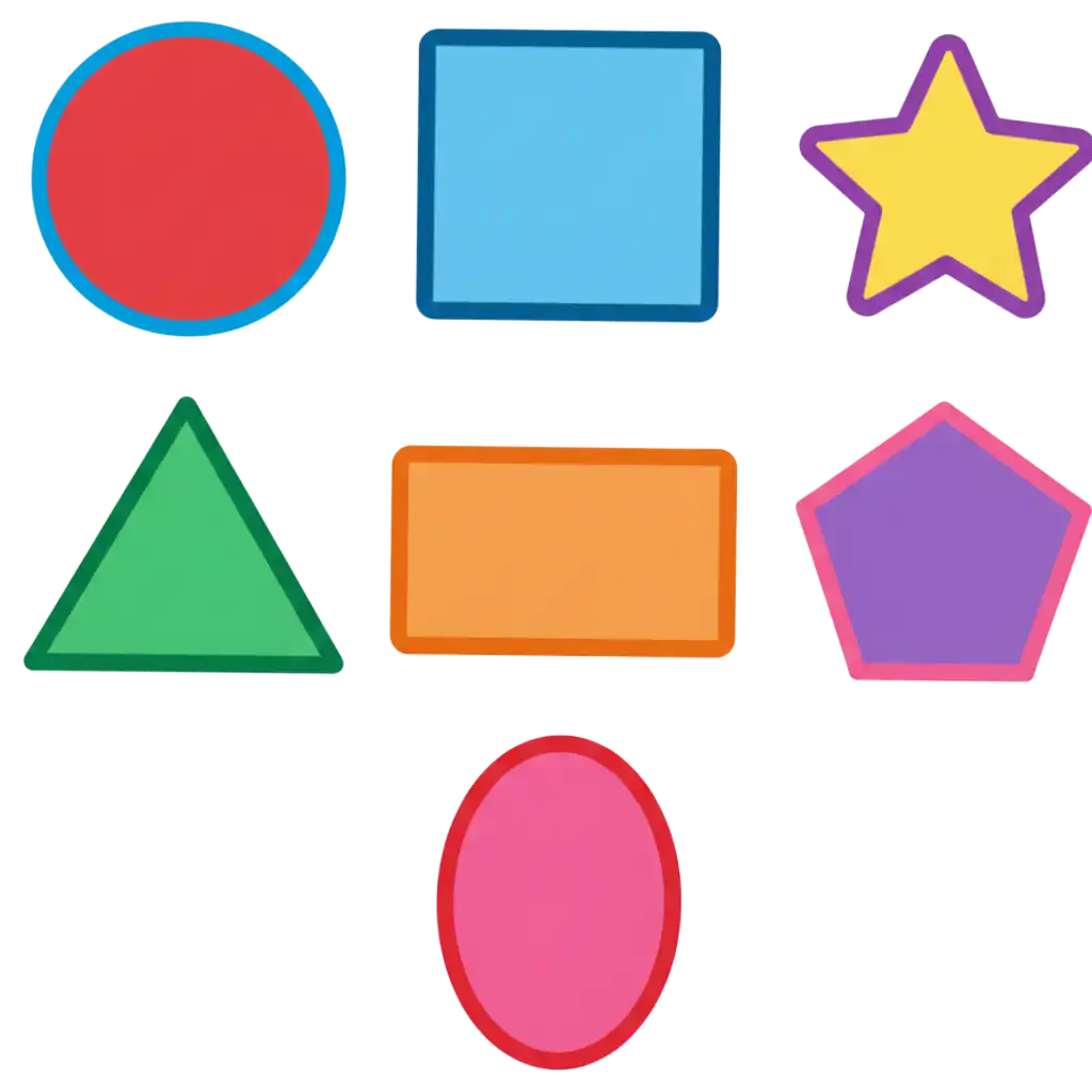 More math shapes for kids