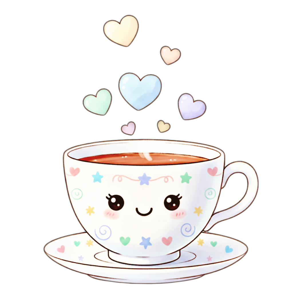 Cup illustration for kids learning letter C
