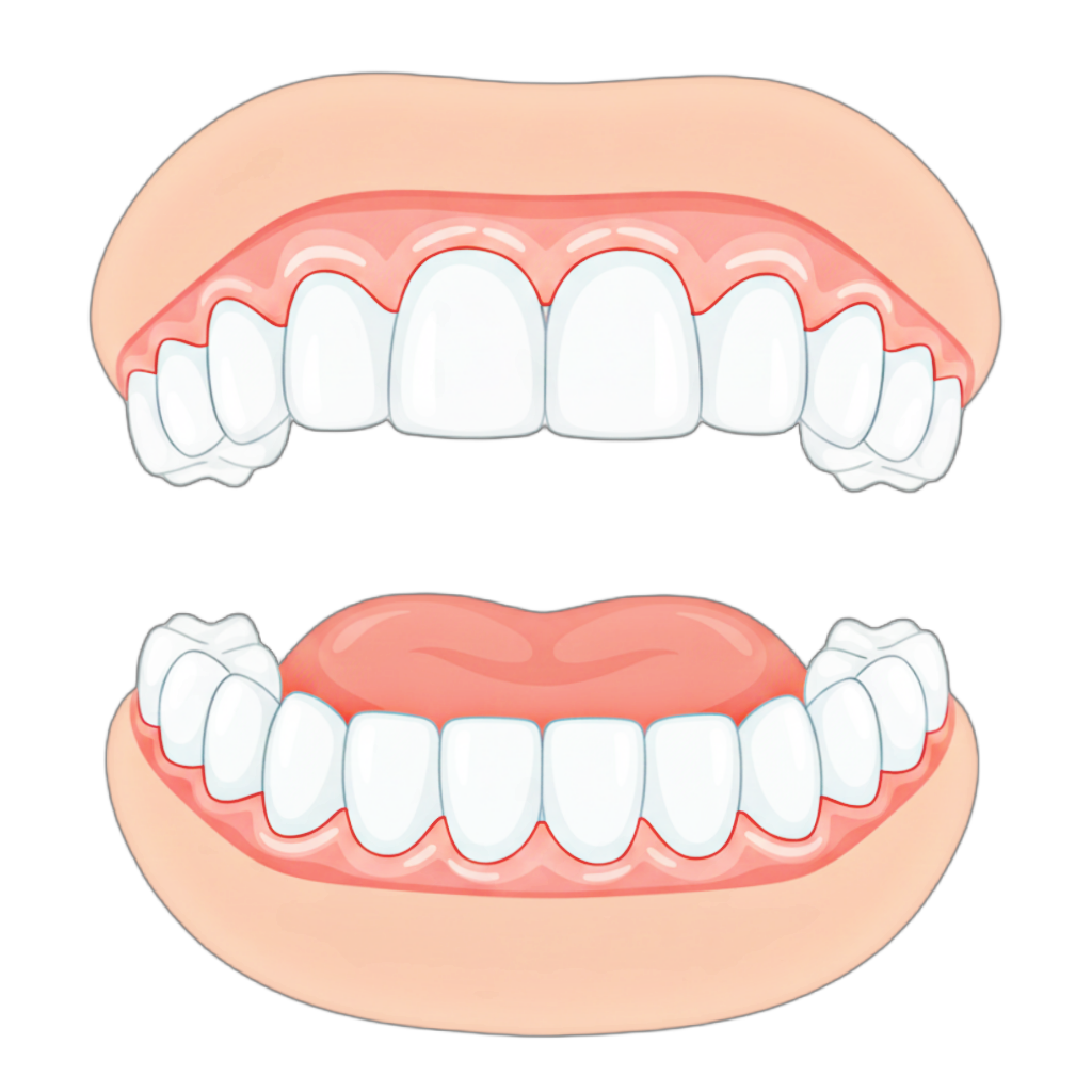 Jaw illustration for kids learning letter J