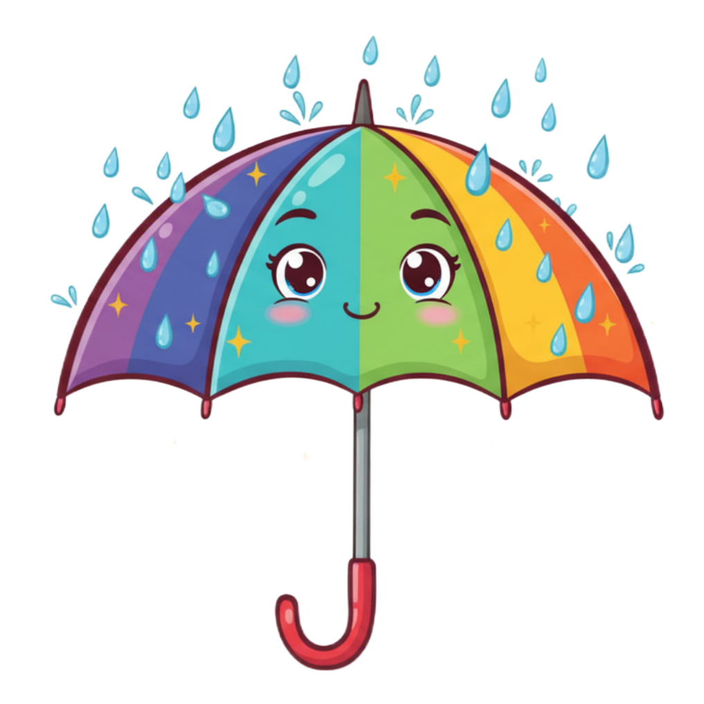 Umbrella Picture for kids
